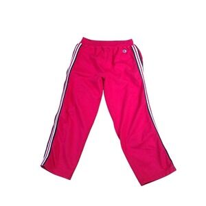 Vintage champion large red striped sweat pants